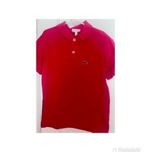 Boys Lacoste Polo Shirt
